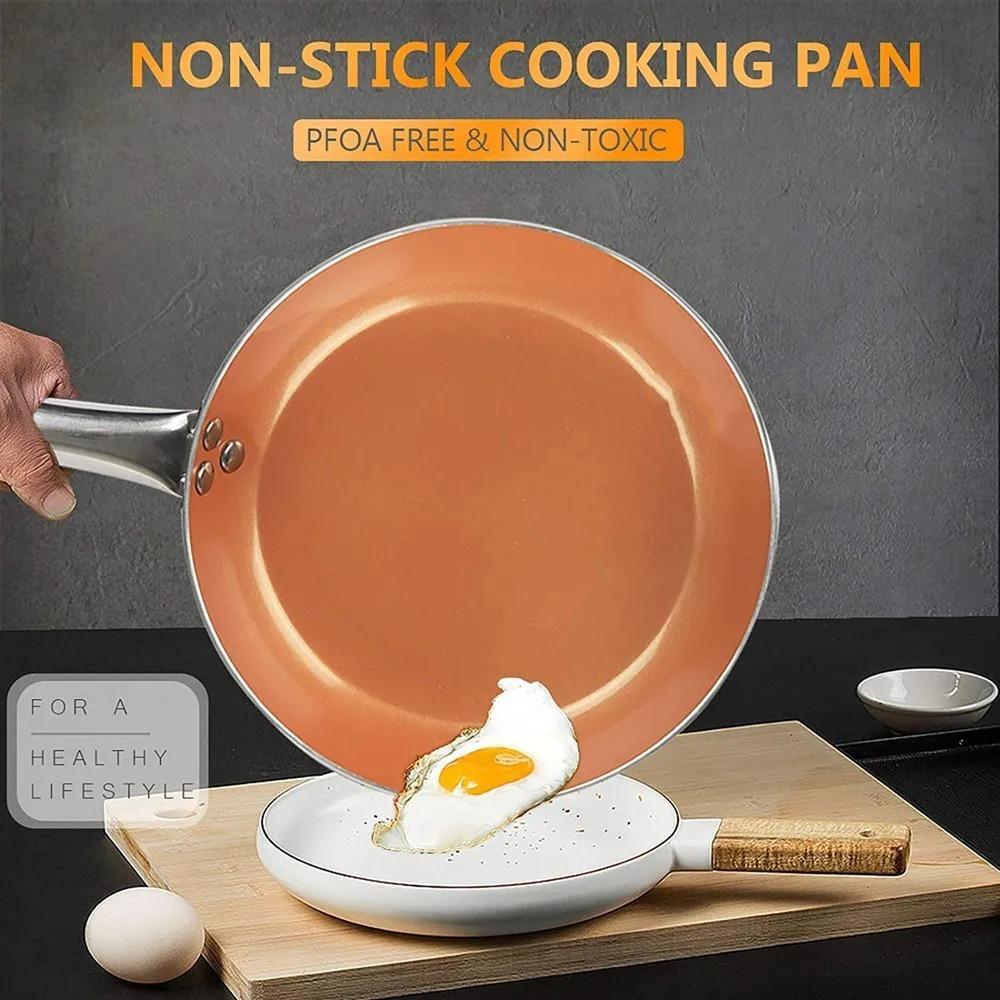 8/10 Inch Frying Pan Aluminum Fried Steak Pot Round Kitchen Cookware Gas Induction Cooker 8 Inches
8/10 Inch Frying Pan Aluminum Fried Steak Pot Round Kitchen Cookware Gas Induction Cooker 8 Inches