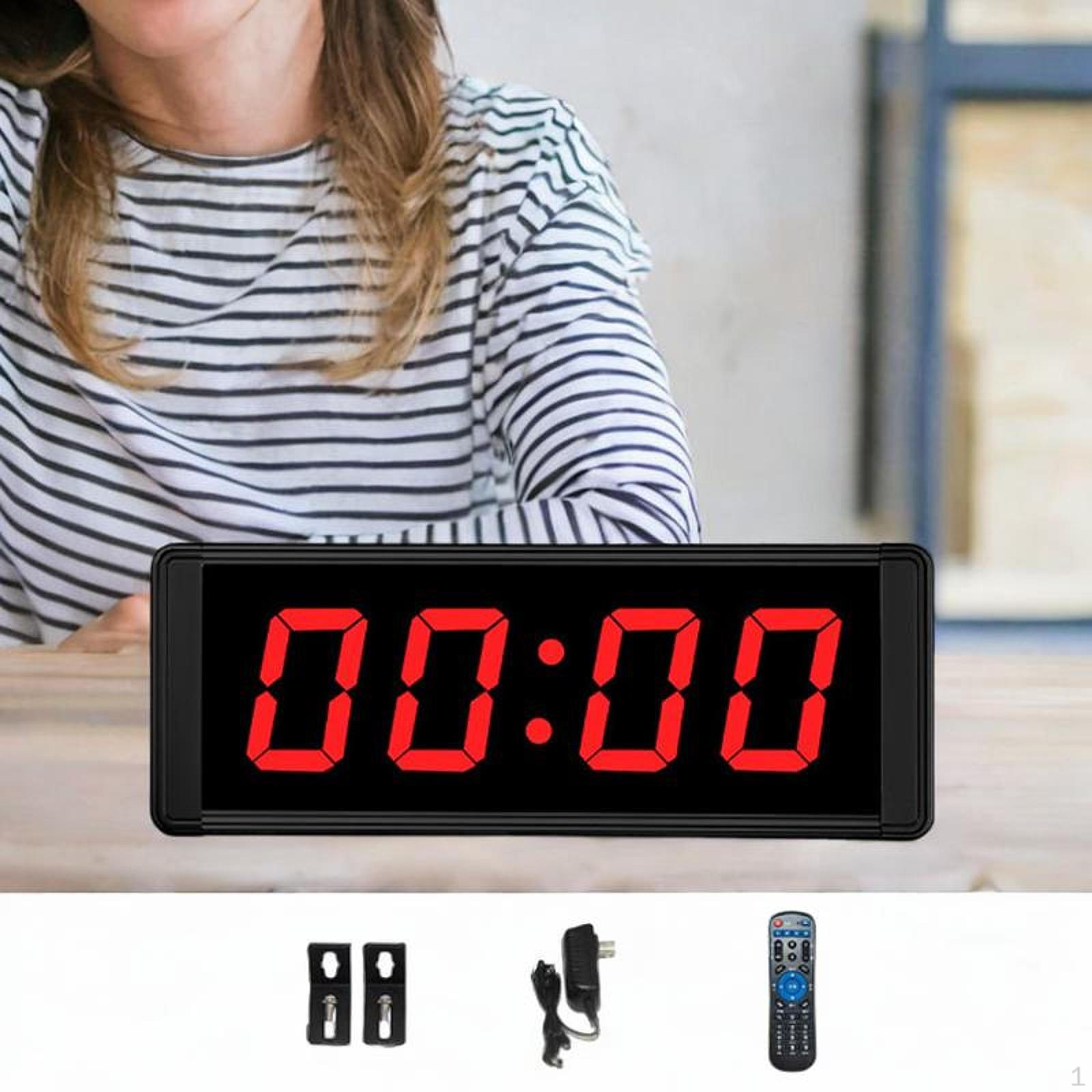 Красный светодиодный таймер портативный фитнес-тренировка для бега и спорта
Красный светодиодный таймер портативный фитнес-тренировка для бега и спорта