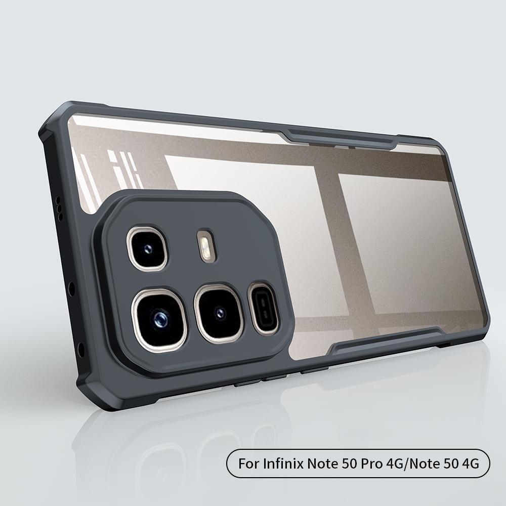 XUNDD For Infinix Note 50 Pro 4G/Note 50 4G Case Dropproof TPU+Acrylic Clear Back Phone Cover As Shown A
XUNDD For Infinix Note 50 Pro 4G/Note 50 4G Case Dropproof TPU+Acrylic Clear Back Phone Cover As Shown A