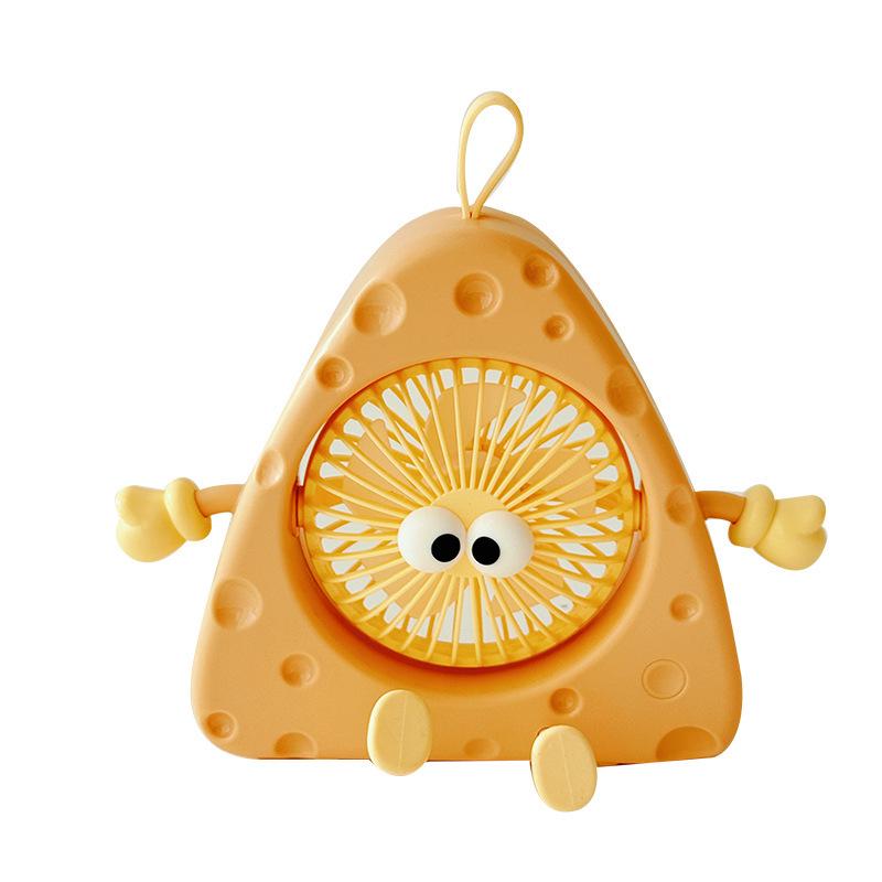 Creative Cartoon Cheese USB Desktop Fan, Silent and Portable for Students and Children
Creative Cartoon Cheese USB Desktop Fan, Silent and Portable for Students and Children