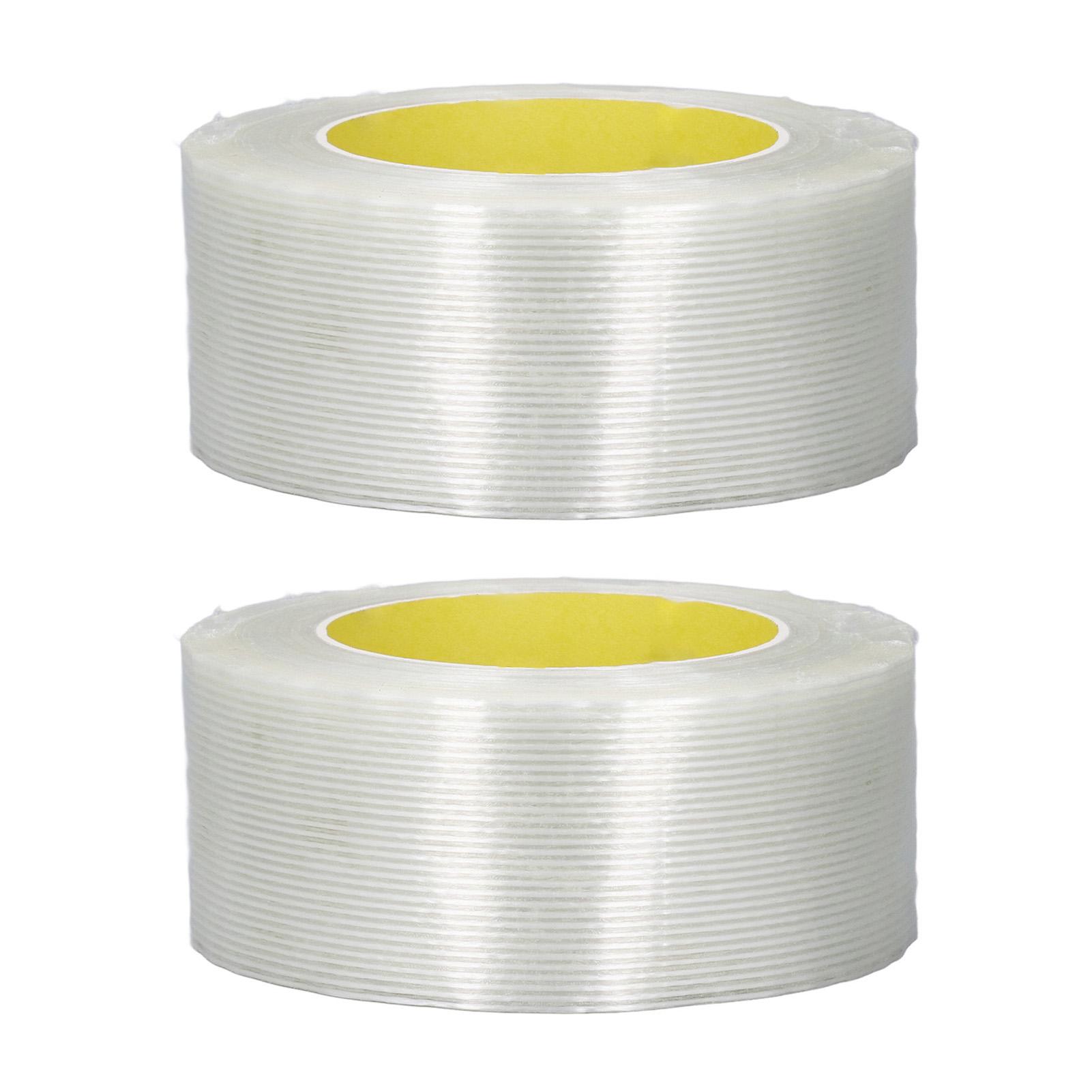 2 Pcs Strapping Tape 2 Inch 55 Yards Clear Reinforced Fiberglass Tape for Furniture Repair Heavy Duty Packaging
2 Pcs Strapping Tape 2 Inch 55 Yards Clear Reinforced Fiberglass Tape for Furniture Repair Heavy Duty Packaging