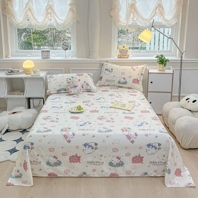 Celebrity Bed Single Piece Autumn and Winter Thickening Non-Cotton Cotton Student Duvet Cover Four-Piece Set Single Child Cartoon Three-Piece Set 90*200cm Bed Sheets KT pink blue Meow (powder)
Celebrity Bed Single Piece Autumn and Winter Thickening Non-Cotton Cotton Student Duvet Cover Four-Piece Set Single Child Cartoon Three-Piece Set 90*200cm Bed Sheets KT pink blue Meow (powder)