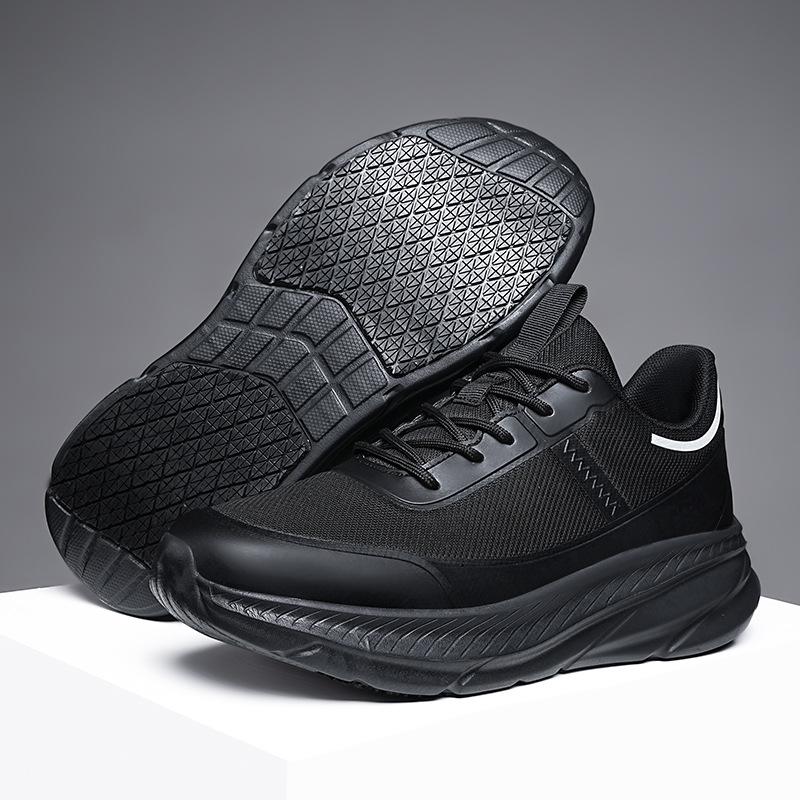 Chef shoes men s non-slip all-black breathable kitchen black working long standing feet pure black sneakers 36
Chef shoes men s non-slip all-black breathable kitchen black working long standing feet pure black sneakers 36