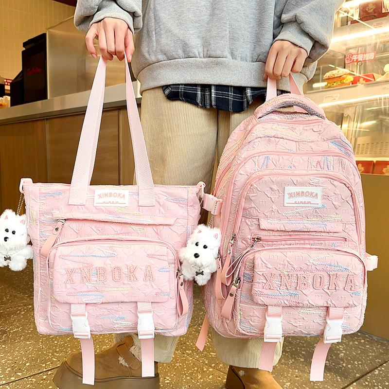Schoolbag Children Elementary School Girls Junior High School High School High School High Looks Ins Letters Backpack
Schoolbag Children Elementary School Girls Junior High School High School High School High Looks Ins Letters Backpack
