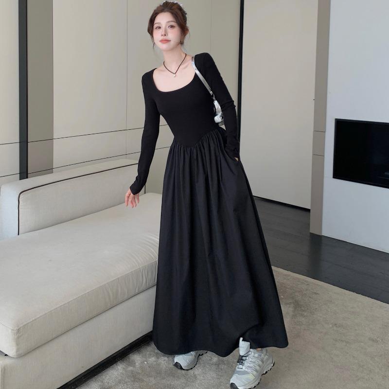 MODIQUE женское платье больших размеров, зимнее новое однотонное платье, элегантный стиль, свободное длинное черное платье с квадратным вырезом и длинным рукавом XL чёрный
MODIQUE женское платье больших размеров, зимнее новое однотонное платье, элегантный стиль, свободное длинное черное платье с квадратным вырезом и длинным рукавом XL чёрный