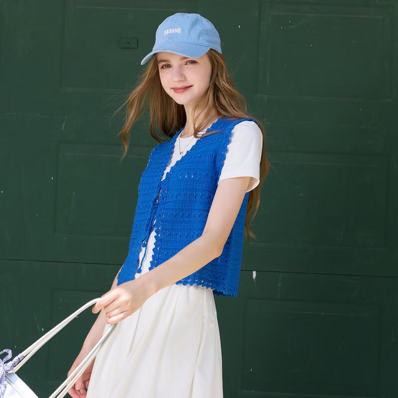 SanCai 2025 Autumn Textured Tie Knit Vest S 155/80A
SanCai 2025 Autumn Textured Tie Knit Vest S 155/80A