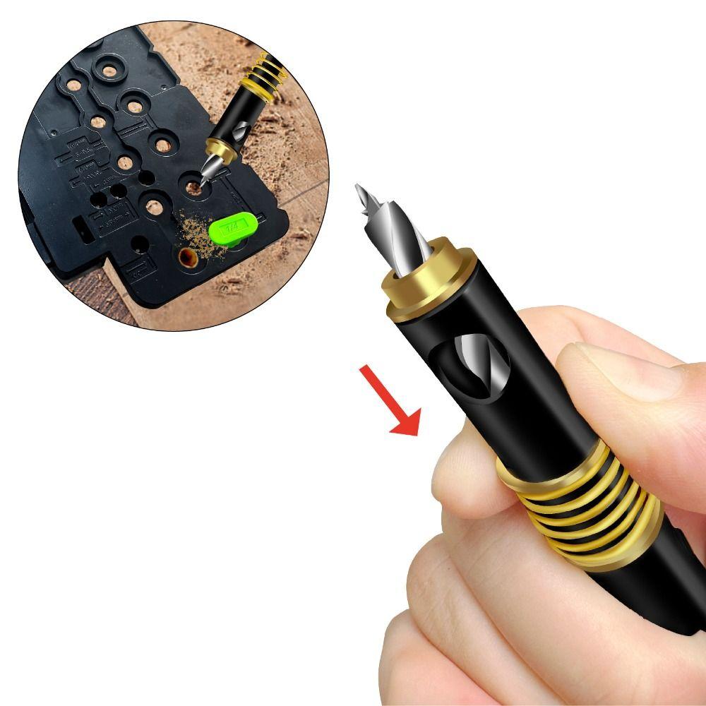 Thickened Cabinet Hardware Jig Easily Adjustable Convenient Woodworking Drilling Locator Plastic with Drill Bit 4 inches
Thickened Cabinet Hardware Jig Easily Adjustable Convenient Woodworking Drilling Locator Plastic with Drill Bit 4 inches