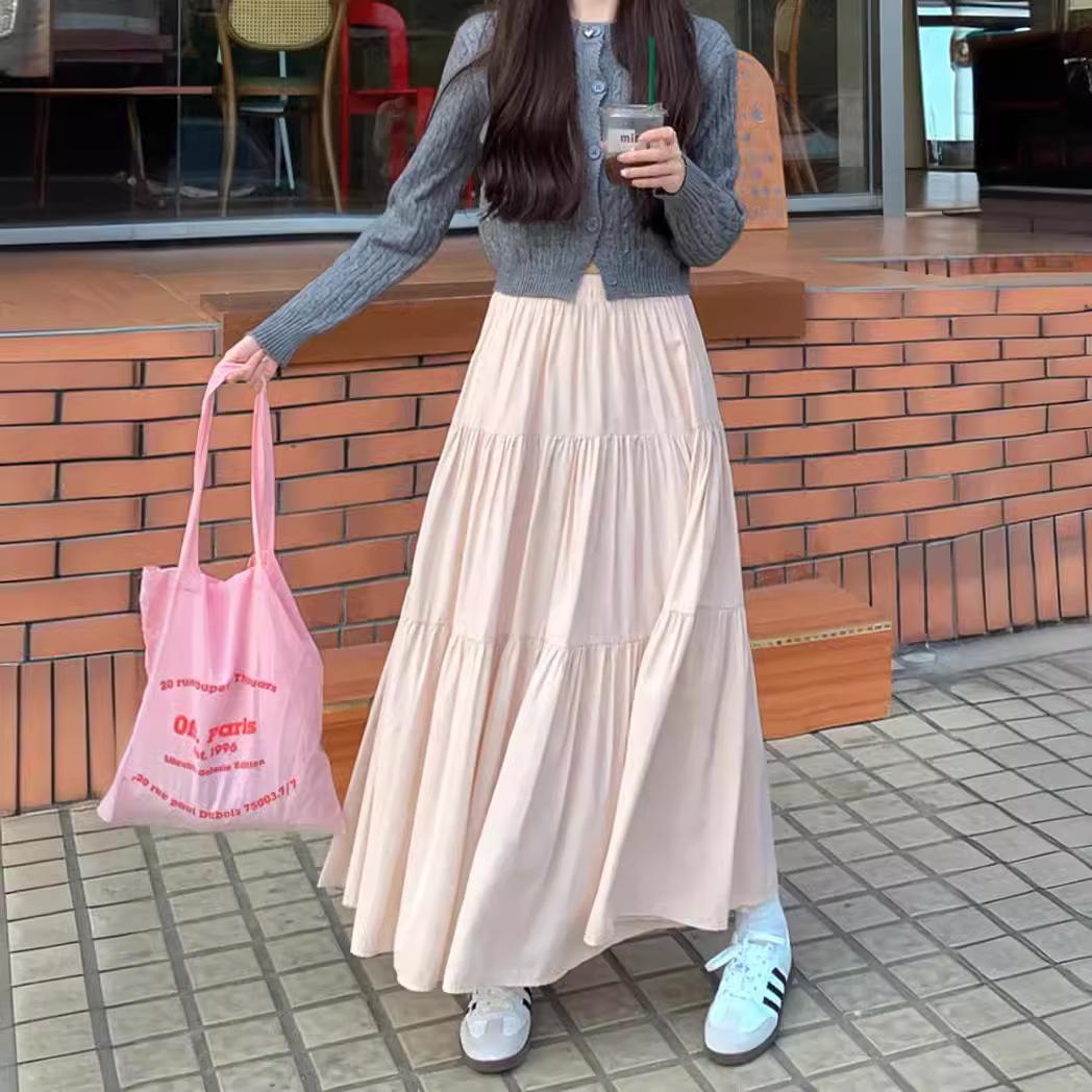 Versatile High Waist A-Line Pleated Midi Skirt for Women - Perfect Spring/Summer Style XL рожевий
Versatile High Waist A-Line Pleated Midi Skirt for Women - Perfect Spring/Summer Style XL рожевий