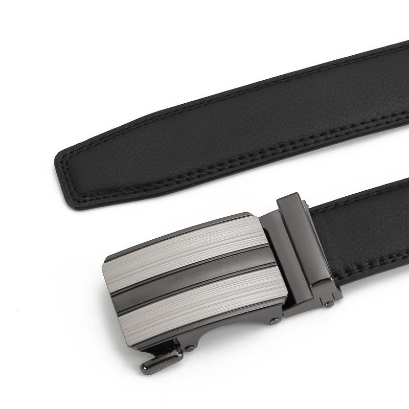 Men s Real Cowhide Belt Automatic Buckle Business and Casual Second Layer Cowhide Men s Waist Belt 110-130CM
Men s Real Cowhide Belt Automatic Buckle Business and Casual Second Layer Cowhide Men s Waist Belt 110-130CM