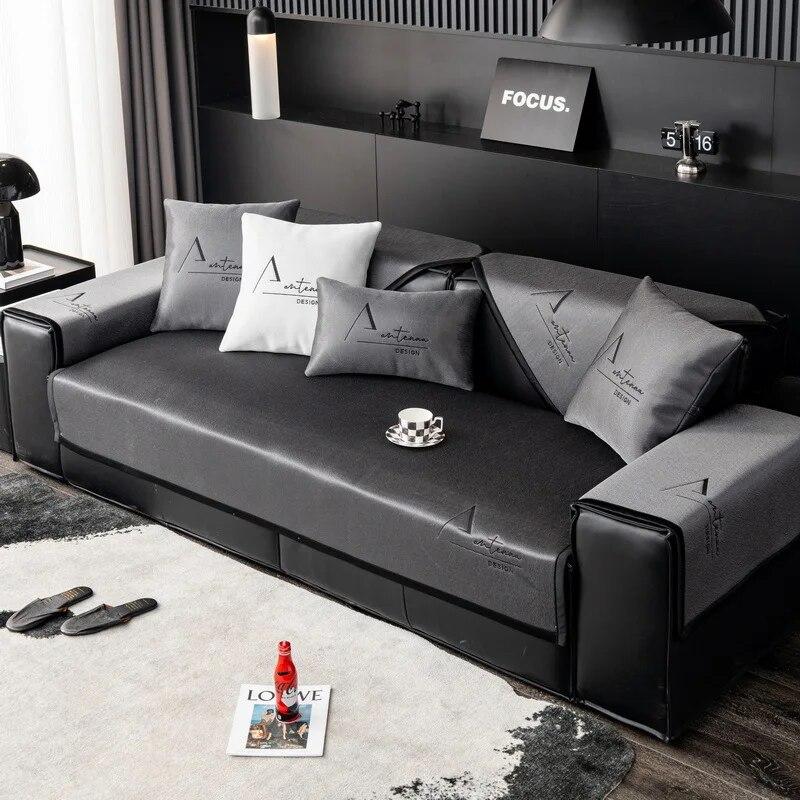 Summer Ice Silk Sofa Cover Universal Non Slip Cool Cushion Rattan Feeling Living Room Sofa Backrest Armrest Cover 70x70cm 1pcs
Summer Ice Silk Sofa Cover Universal Non Slip Cool Cushion Rattan Feeling Living Room Sofa Backrest Armrest Cover 70x70cm 1pcs
