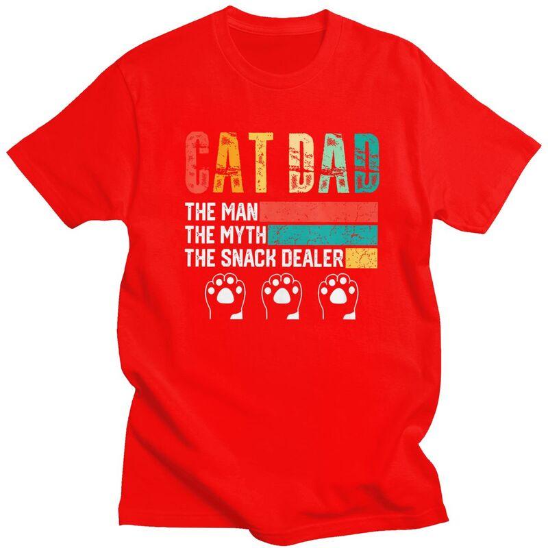 Custom Cool Vintage Cat Dad T Shirt Men Pure Cotton Tshirt Leisure Father Day Gift Tees Fashion Tshirt S
Custom Cool Vintage Cat Dad T Shirt Men Pure Cotton Tshirt Leisure Father Day Gift Tees Fashion Tshirt S