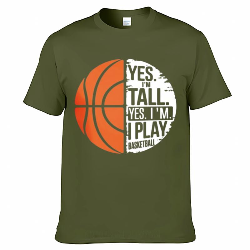 Tshirts for men Printed For her Oneck tshirt Cotton Yes Im Tall Yes Im Play Basketball Anime For him tops Trendy Tshirt 4XL
Tshirts for men Printed For her Oneck tshirt Cotton Yes Im Tall Yes Im Play Basketball Anime For him tops Trendy Tshirt 4XL