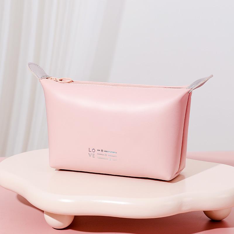 PU Waterproof Large Capacity Travel Makeup Bag - Simple, Fashionable, Portable Toiletry Organizer in Solid Colors світло-рожевий колір
PU Waterproof Large Capacity Travel Makeup Bag - Simple, Fashionable, Portable Toiletry Organizer in Solid Colors світло-рожевий колір