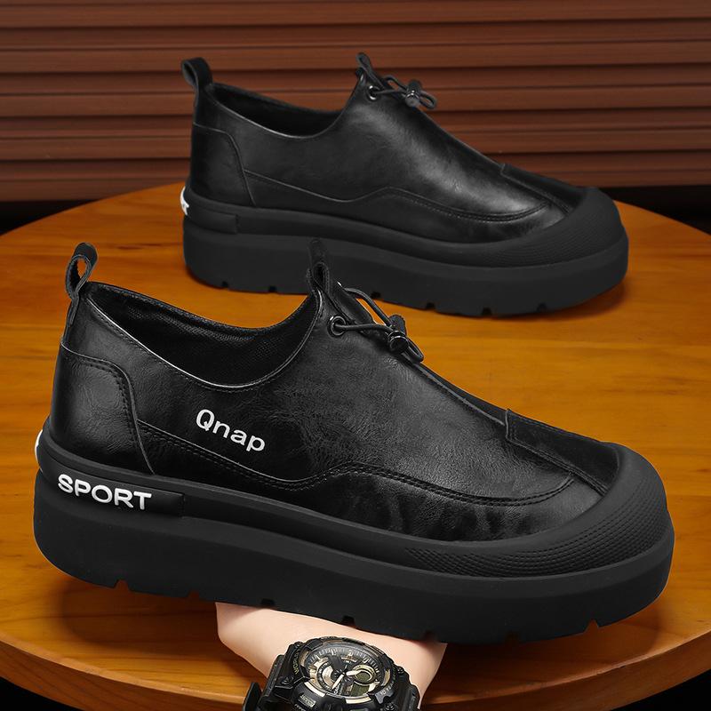 Мужская обувь 2025 года, новая весенняя ретро-тенденция в британском стиле, износостойкая кожаная поверхность, водонепроницаемая, повседневная, на выход, кожаная обувь с одной педалью 44 чёрный
Мужская обувь 2025 года, новая весенняя ретро-тенденция в британском стиле, износостойкая кожаная поверхность, водонепроницаемая, повседневная, на выход, кожаная обувь с одной педалью 44 чёрный