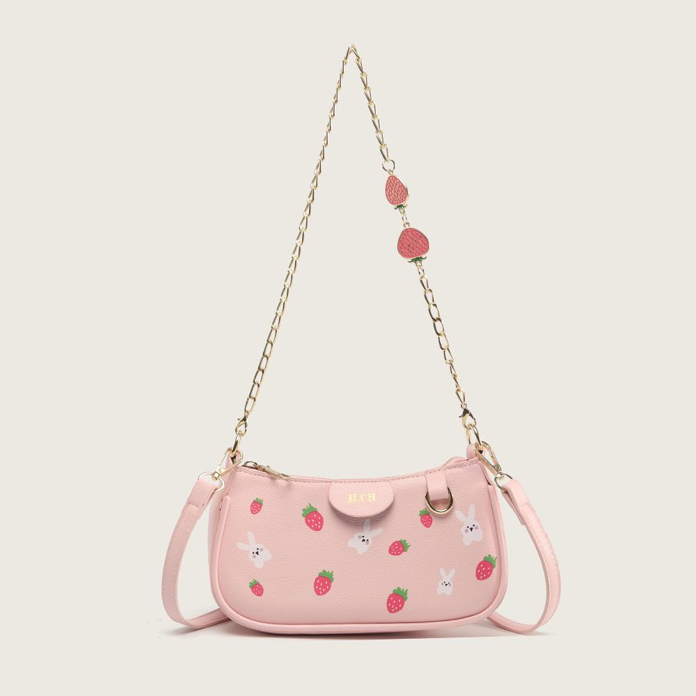 Bag Crossbody Bag Women High-end Baguette Bag Underarm Bag Shoulder Bag Versatile Backpack New Student Fashion Small Bag розовый
Bag Crossbody Bag Women High-end Baguette Bag Underarm Bag Shoulder Bag Versatile Backpack New Student Fashion Small Bag розовый