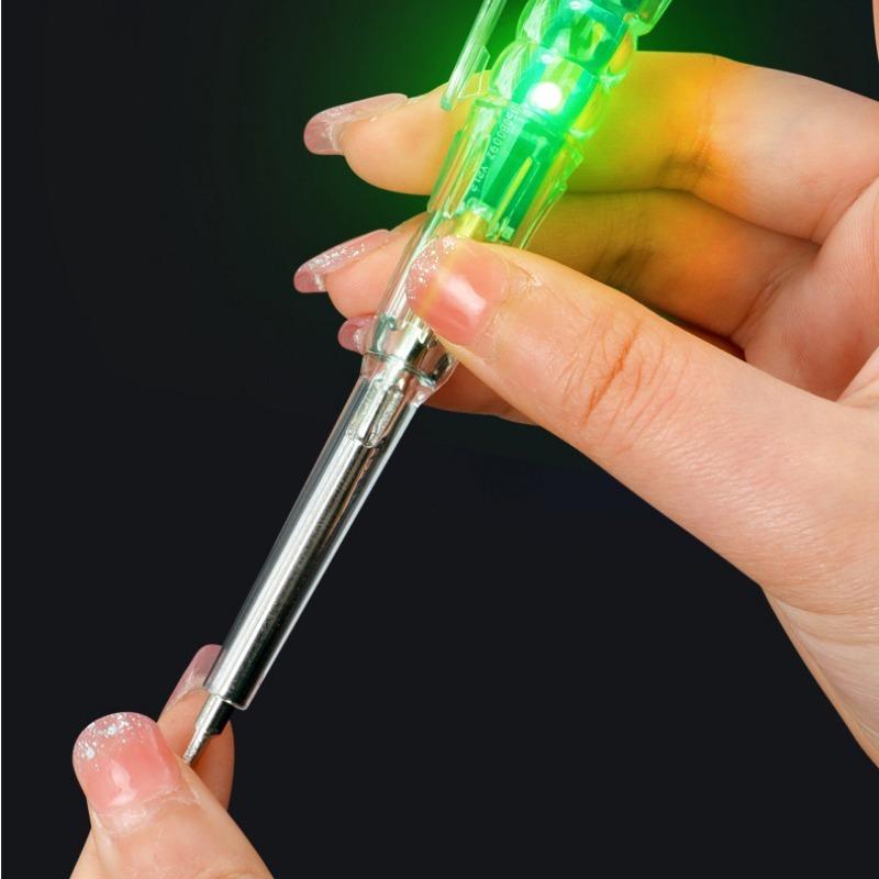 Intelligent Voltage Tester Pen 24/70-250V Induction Power Detector Pen Electrical Screwdriver Indicator Circuit Tester
Intelligent Voltage Tester Pen 24/70-250V Induction Power Detector Pen Electrical Screwdriver Indicator Circuit Tester