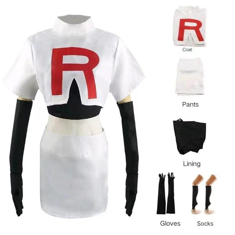 Костюм для косплея Jesdsand James pour Homme et Femme, Tenue d Halloween, Ensemble Complet de Rocket Team
Костюм для косплея Jesdsand James pour Homme et Femme, Tenue d Halloween, Ensemble Complet de Rocket Team