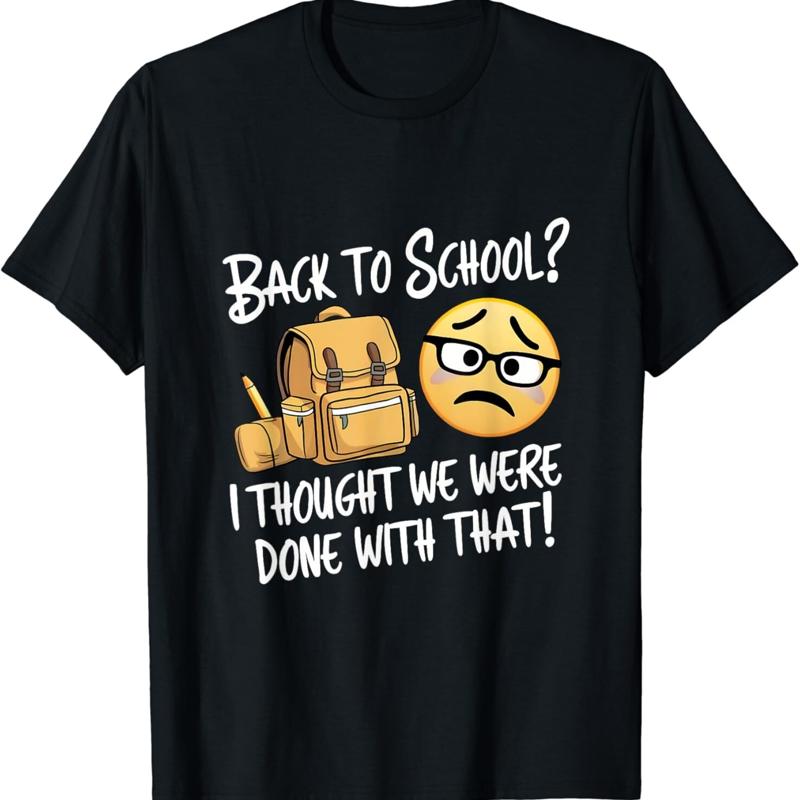 Back To School_ Funny Reluctant Student T Shirt - Men s Summer Cotton Graphic Tee 5XL різнокольоровий
Back To School_ Funny Reluctant Student T Shirt - Men s Summer Cotton Graphic Tee 5XL різнокольоровий