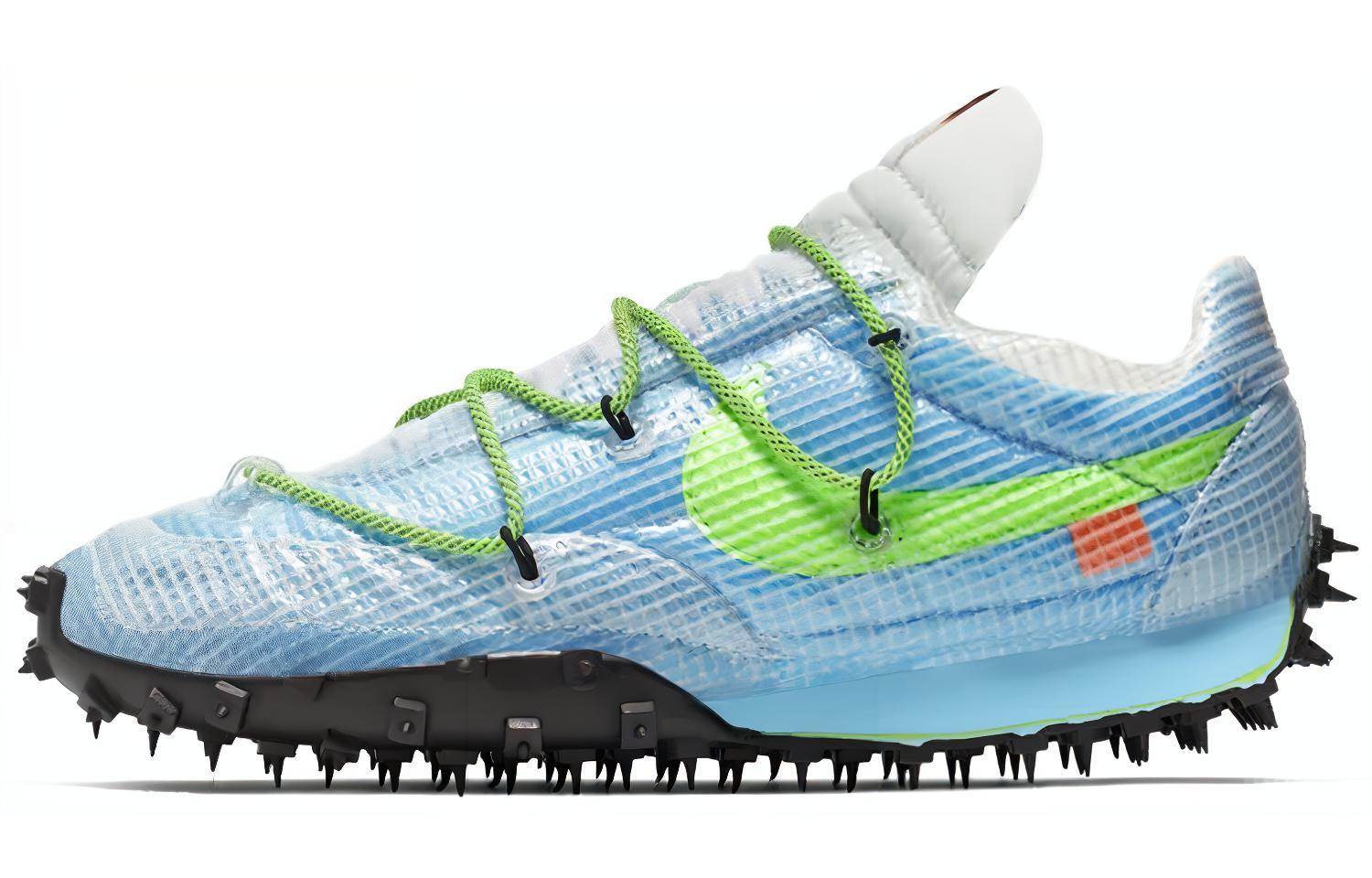 Nike X Off White Waffle Racer Vivid Sky Жіночі CD8180-400 37.5
Nike X Off White Waffle Racer Vivid Sky Жіночі CD8180-400 37.5