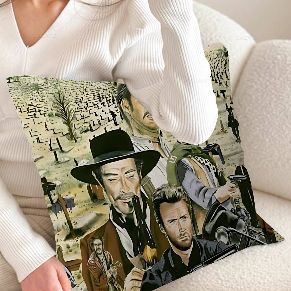 The Good The Bad And The Ugly Classic Pillow Cover For Bedroom Room And Living Room Sofa Decorative Cushion Cover 30x30 cm
The Good The Bad And The Ugly Classic Pillow Cover For Bedroom Room And Living Room Sofa Decorative Cushion Cover 30x30 cm