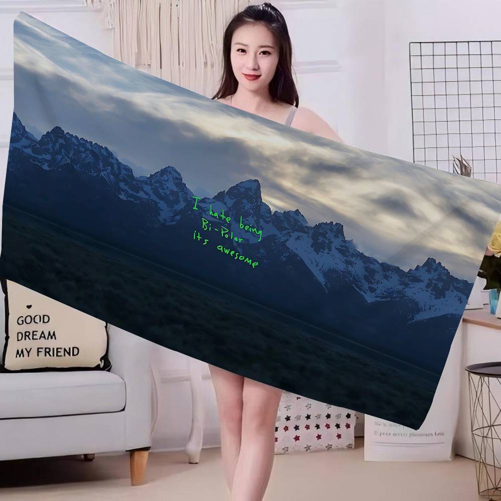 Rap Singer K-KanyeS W-WestS Big Microfiber Beach Towels Quick Dry Towel Sand Beach Towels Pool Towel for Travel Swim Pool Yoga W40*H60(CM)
Rap Singer K-KanyeS W-WestS Big Microfiber Beach Towels Quick Dry Towel Sand Beach Towels Pool Towel for Travel Swim Pool Yoga W40*H60(CM)