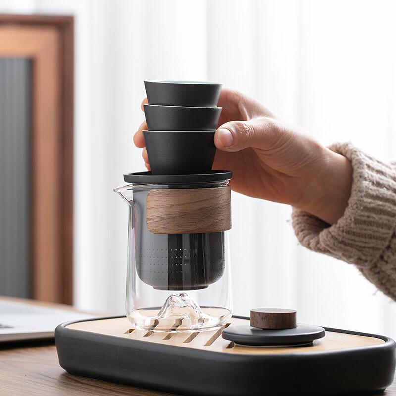 Ceramic Tea Separation Cup with Wooden Handle
Ceramic Tea Separation Cup with Wooden Handle