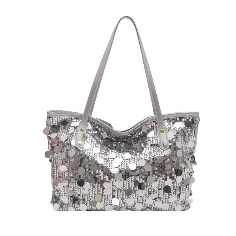 Fashion Elegant Sequin Evening Hand Bag Solid Color Large Capacity Glitter Clutch Sparkling Shoulder Bag Dinner Party
Fashion Elegant Sequin Evening Hand Bag Solid Color Large Capacity Glitter Clutch Sparkling Shoulder Bag Dinner Party