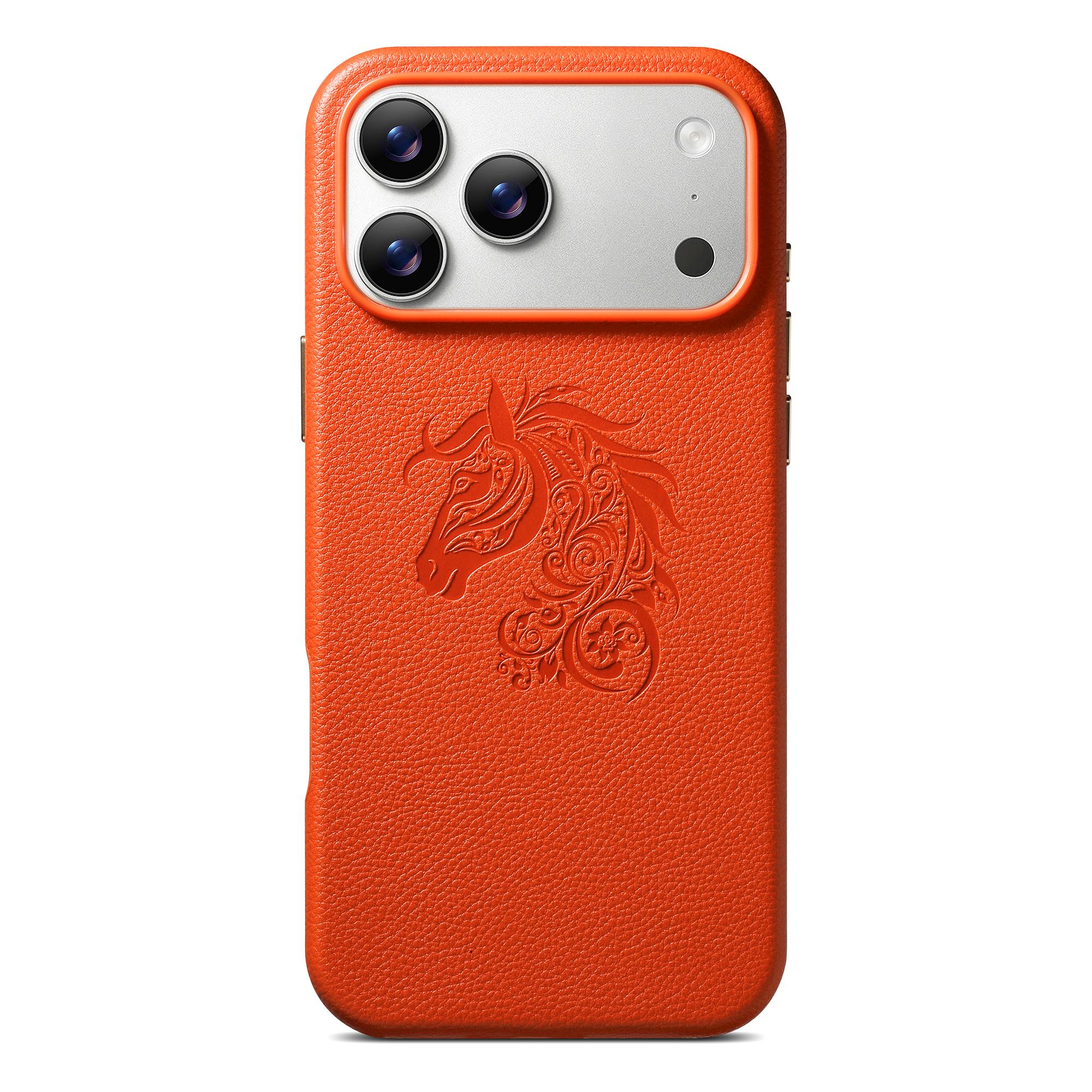 2026 Horse Pattern Leather Case for iPhone 17 Pro Max 16 15 Pro Phone Shell with Aluminum Lens+Individual Buttons Back Cover iPhone17 Pro помаранчевий
2026 Horse Pattern Leather Case for iPhone 17 Pro Max 16 15 Pro Phone Shell with Aluminum Lens+Individual Buttons Back Cover iPhone17 Pro помаранчевий