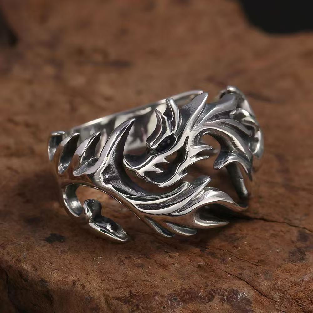 1PCS Retro Style Men s Thorn Men s Ring, Silver Open Couple Ring, Fashionable and Personalized Gift for Men and Women resizable
1PCS Retro Style Men s Thorn Men s Ring, Silver Open Couple Ring, Fashionable and Personalized Gift for Men and Women resizable