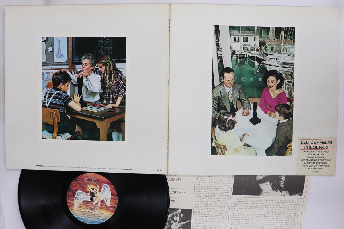 LP Record LED ZEPPELIN Presence P10160N SWAN SONG 1976 Japan Rock Used
LP Record LED ZEPPELIN Presence P10160N SWAN SONG 1976 Japan Rock Used