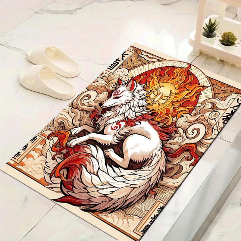 1pc The legendary fox Print Design Area Rug - Soft, Anti-Slip, and Durable Gaming Room Decor for Bedroom 60cm by 90cm
1pc The legendary fox Print Design Area Rug - Soft, Anti-Slip, and Durable Gaming Room Decor for Bedroom 60cm by 90cm