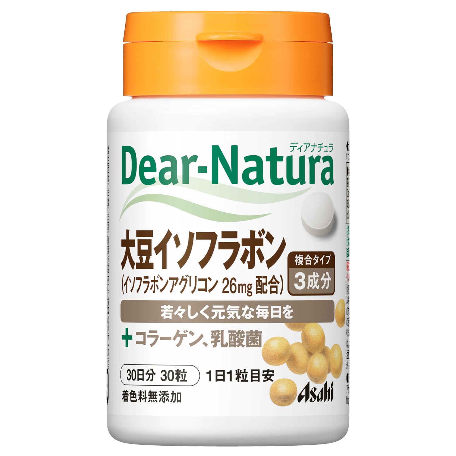 Dear-Natura Soy Isoflavone 30 Capsules 30-Day Supply Asahi Supplement Made in Japan 1 Capsule Daily
Dear-Natura Soy Isoflavone 30 Capsules 30-Day Supply Asahi Supplement Made in Japan 1 Capsule Daily