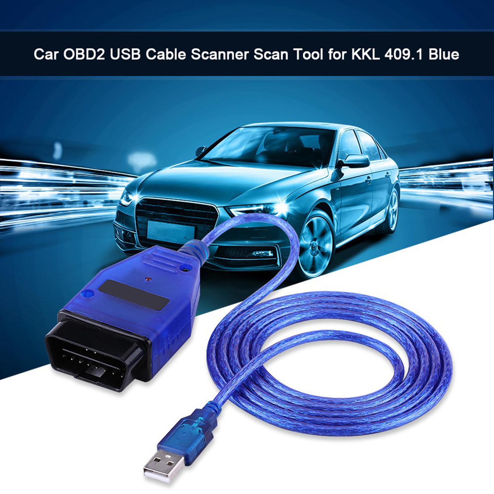 Автомобильный OBD2 USB-кабель Сканер Инструмент для сканирования для KKL 409.1 Синий синий
Автомобильный OBD2 USB-кабель Сканер Инструмент для сканирования для KKL 409.1 Синий синий