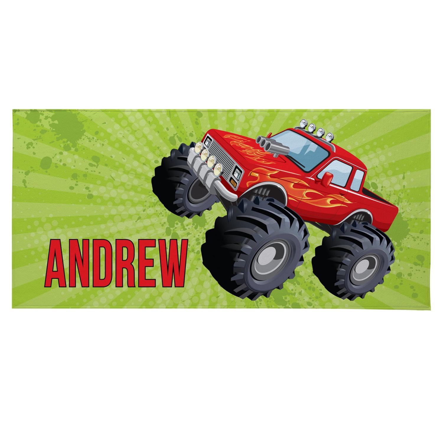 Monster Truck & Dirt Bike Beach Towel, Cool Vehicle Print Summer Beach Towel for Kids & Beach Days W40*H60(CM)
Monster Truck & Dirt Bike Beach Towel, Cool Vehicle Print Summer Beach Towel for Kids & Beach Days W40*H60(CM)