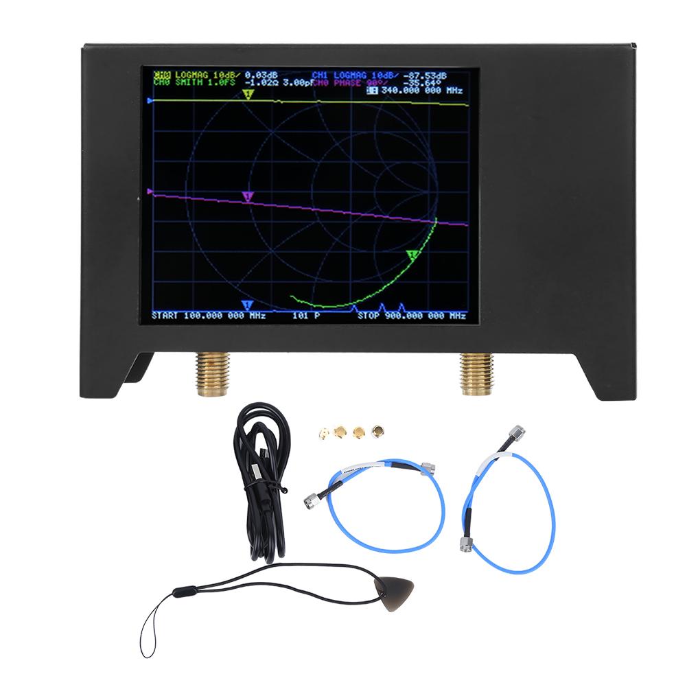 50KHz3GHZ Antenna Analyzer 2.8in Screen with Shell Network Analysising Tool SAA2 NanoVNA V2
50KHz3GHZ Antenna Analyzer 2.8in Screen with Shell Network Analysising Tool SAA2 NanoVNA V2