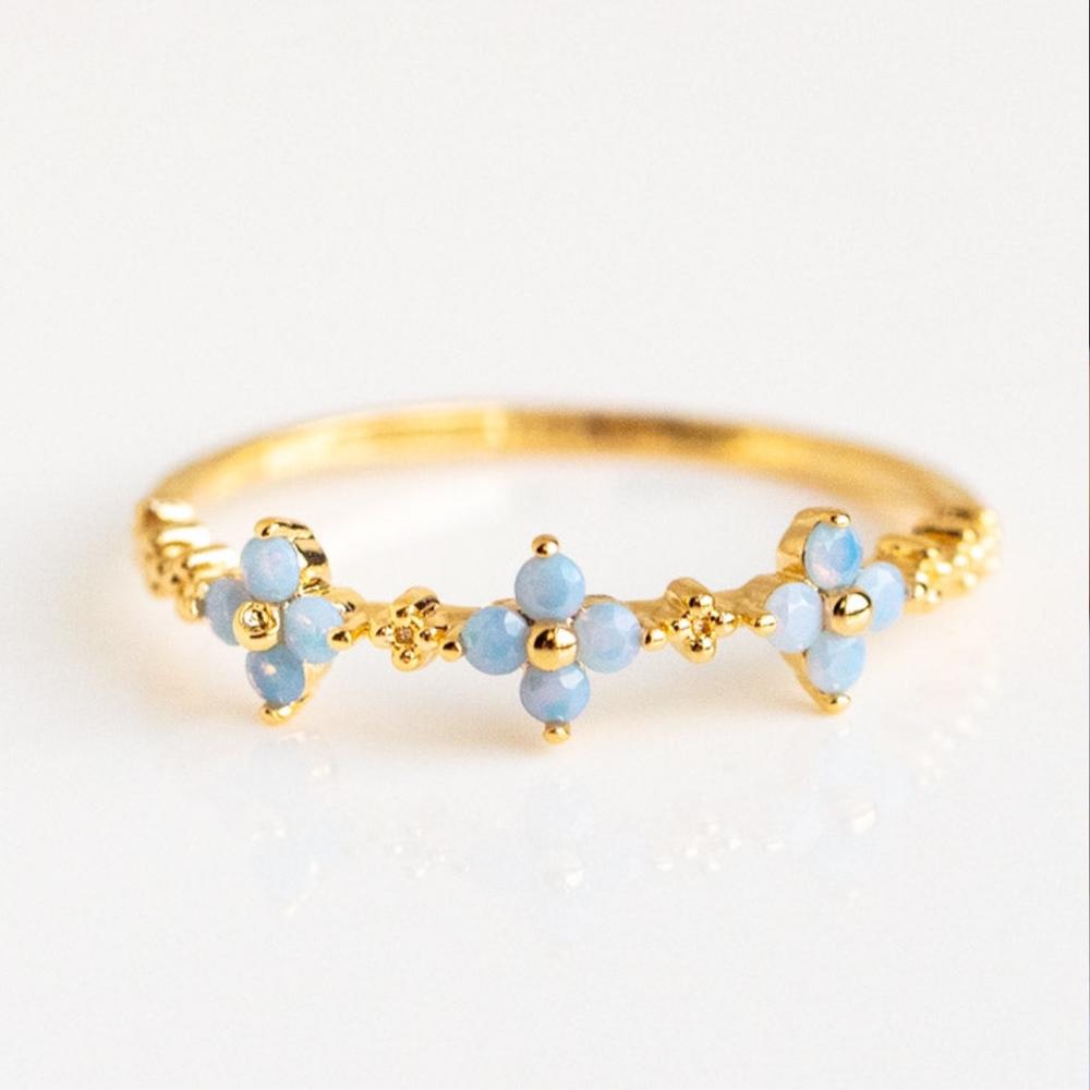 Gold Plated Simple Blue CZ Cute Flower Zircon Rings For Women Girls Teens Fashion Aesthetic Jewelry 7 золотий
Gold Plated Simple Blue CZ Cute Flower Zircon Rings For Women Girls Teens Fashion Aesthetic Jewelry 7 золотий