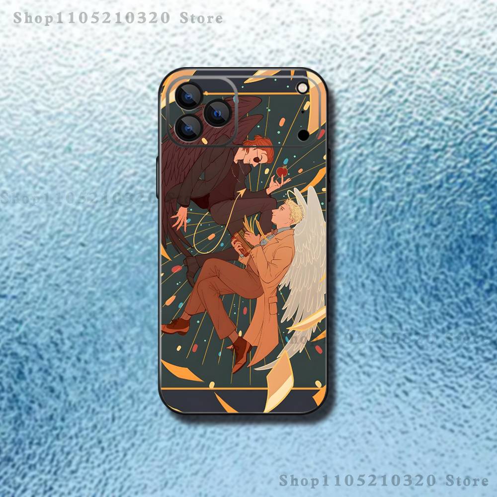 G-Good O-Omens TV Phone Case For iPhone 17,16,15,14,13,12,Pro,Max,Plus,E,SE4,Air,Mini Black Soft Box iPhone17
G-Good O-Omens TV Phone Case For iPhone 17,16,15,14,13,12,Pro,Max,Plus,E,SE4,Air,Mini Black Soft Box iPhone17