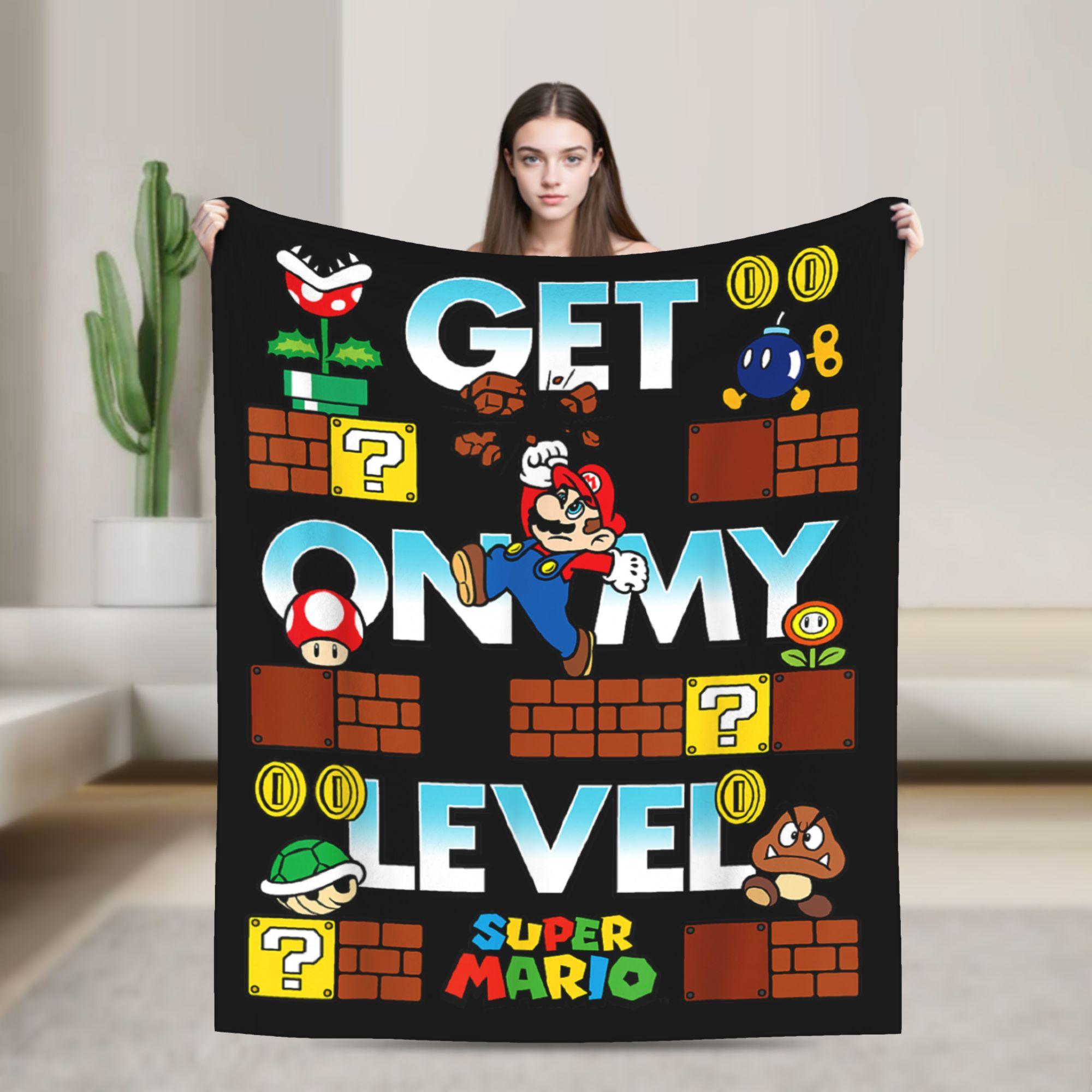 Super Marios Blankets Flannel Textile Decor Multi-function Lightweight Throw Blankets for Sofa Couch Bedding Throws 75x90cm
Super Marios Blankets Flannel Textile Decor Multi-function Lightweight Throw Blankets for Sofa Couch Bedding Throws 75x90cm