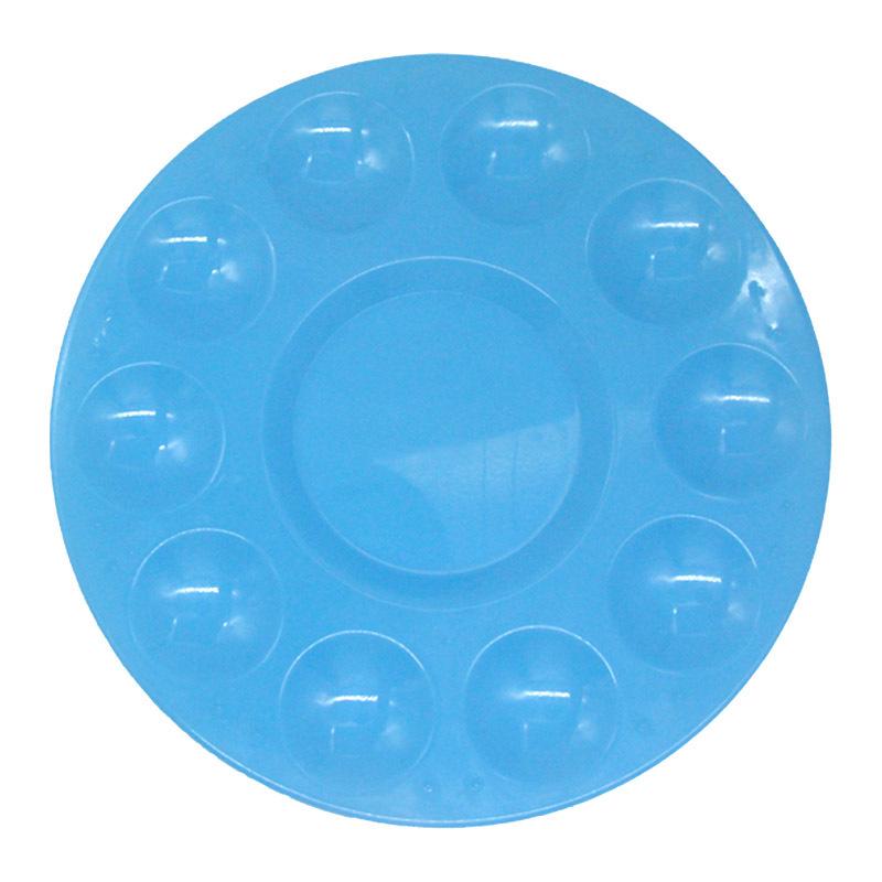 High-Quality Large 16.5cm Round 10-Hole PP Painting Palette синій
High-Quality Large 16.5cm Round 10-Hole PP Painting Palette синій