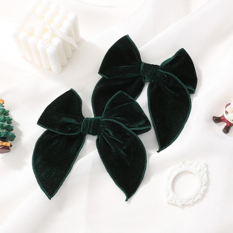 2Pcs/Set Baby Girls Vintage Velvet Fabric Bow Hair Clips For Kids Girls Christmas Sailor Bow Hairpins Baby Headwear Hair Accessories зелёный
2Pcs/Set Baby Girls Vintage Velvet Fabric Bow Hair Clips For Kids Girls Christmas Sailor Bow Hairpins Baby Headwear Hair Accessories зелёный
