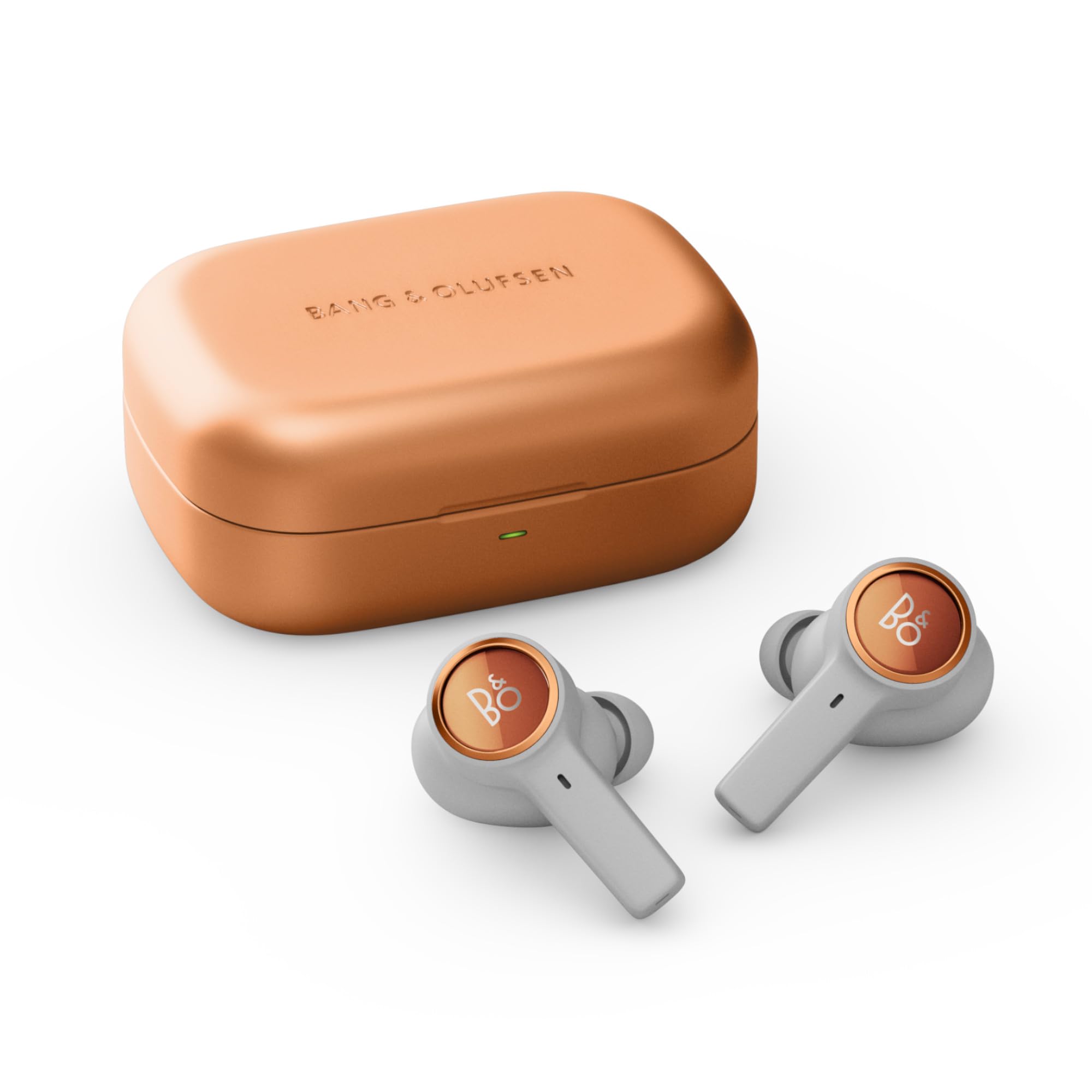 Bang & Olufsen Completely Wireless Earphones Noise Canceling Bluetooth DustproofSplashproof IP57 Certified Beoplay Eleven Copper Tone
Bang & Olufsen Completely Wireless Earphones Noise Canceling Bluetooth DustproofSplashproof IP57 Certified Beoplay Eleven Copper Tone