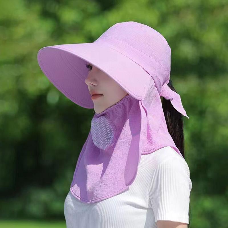Wide Brim Sun Hat Sunscreen And Shading Shawl Face Neck Cover Uv Protection Adjustable Women S Ponytail Hat Gift
Wide Brim Sun Hat Sunscreen And Shading Shawl Face Neck Cover Uv Protection Adjustable Women S Ponytail Hat Gift