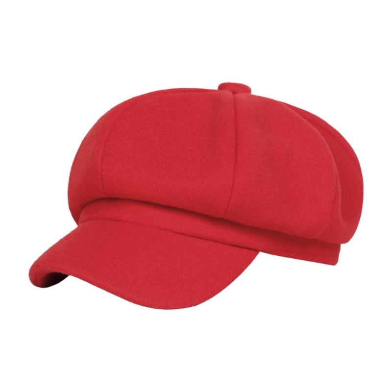 Women Cotton Octagonal Hat Winter Newsboys Hat Painter Cap Fashion Accessories for One Size червоний
Women Cotton Octagonal Hat Winter Newsboys Hat Painter Cap Fashion Accessories for One Size червоний