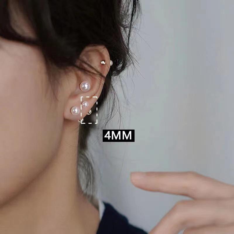 1 пара жемчужных сережек для женщин, серьги-гвоздики с ушной костью и хрящом, спиральные серьги-гвоздики 4mm
1 пара жемчужных сережек для женщин, серьги-гвоздики с ушной костью и хрящом, спиральные серьги-гвоздики 4mm