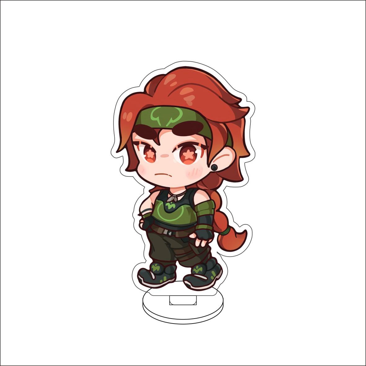 10CM Anime VALORANT Figure Stand Model Waylay/Tejo/Vyse/Clove/Harbor/Neon Cute Desk Decor Standing Sign Gifts 10CM
10CM Anime VALORANT Figure Stand Model Waylay/Tejo/Vyse/Clove/Harbor/Neon Cute Desk Decor Standing Sign Gifts 10CM
