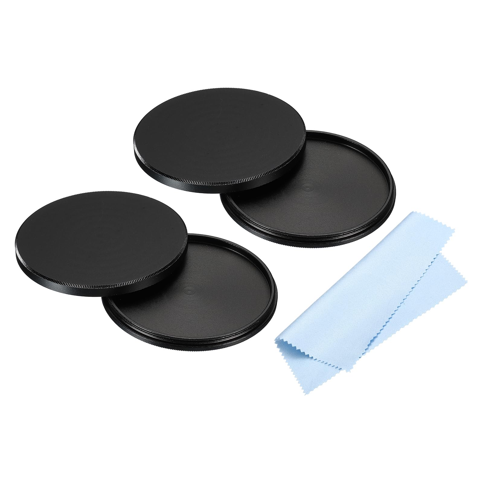 PATIKIL 58mm Lens Cap Set of 2 Camera Lens Cap Cover Universal Lens Filter Stack Cap Front Metal Protective Case with Cleaning Cloth for Photography
PATIKIL 58mm Lens Cap Set of 2 Camera Lens Cap Cover Universal Lens Filter Stack Cap Front Metal Protective Case with Cleaning Cloth for Photography