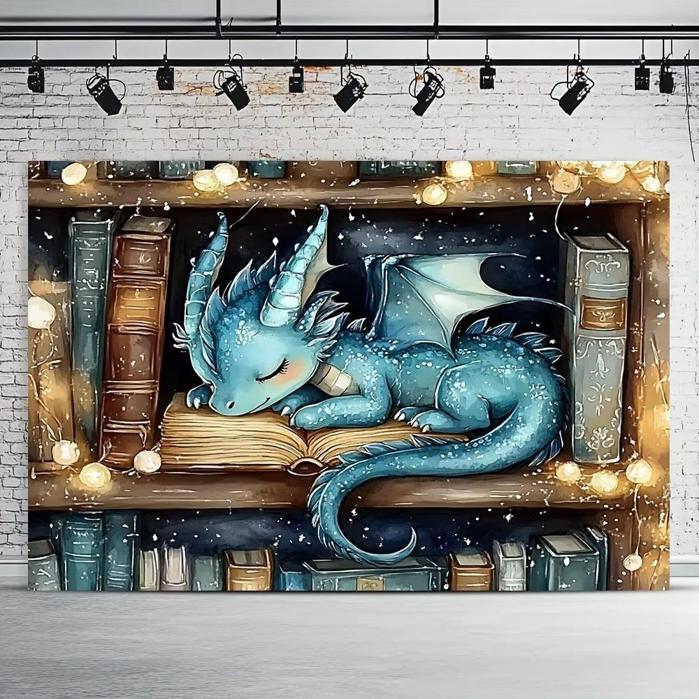 Magical Winter Dragon Tapestry Adorable Blue Fantasy Creature Art for Cozy Living Room Bedroom Wall Decor 74x94cm(29x37in)
Magical Winter Dragon Tapestry Adorable Blue Fantasy Creature Art for Cozy Living Room Bedroom Wall Decor 74x94cm(29x37in)