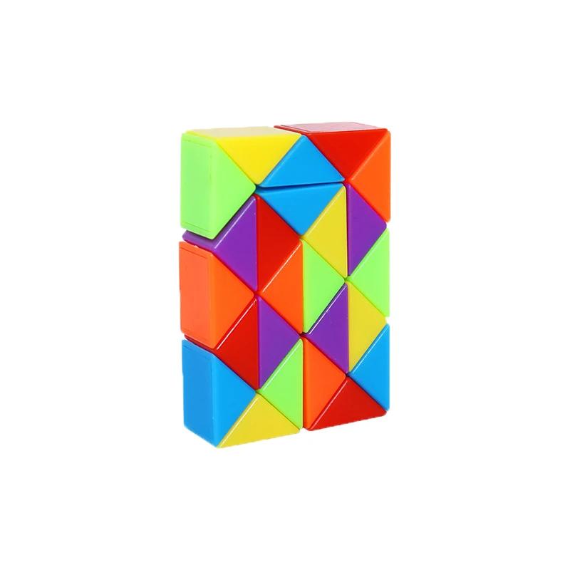 Toys Kids Childrens 24 Section Puzzle Fidget Children Creative DIY Assembly 3D Transformable Games Early Education Magic Snake Ruler Twisting Cubes
Toys Kids Childrens 24 Section Puzzle Fidget Children Creative DIY Assembly 3D Transformable Games Early Education Magic Snake Ruler Twisting Cubes