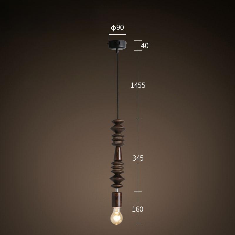 Retro Simple LED Wooden Geometric Bead Chandelier Living Room Dining Room Decorative Lighting Without light bulb
Retro Simple LED Wooden Geometric Bead Chandelier Living Room Dining Room Decorative Lighting Without light bulb
