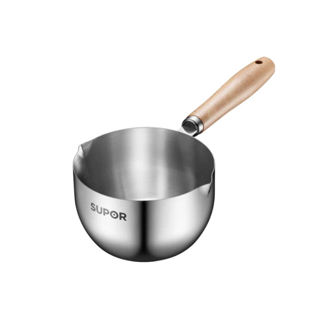 SUPOR Stainless Steel Frying Pan for Home Use, 300ml Deep Oil Drizzle Pan for Sautéing And Frying KGF30DA10 сірий
SUPOR Stainless Steel Frying Pan for Home Use, 300ml Deep Oil Drizzle Pan for Sautéing And Frying KGF30DA10 сірий